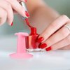 AKOAK 2 Pcs Plastic Nail Holder Finger Exercise Tool Fixed Finger Bracket Professional Painting Art Accessories DIY Nail Art Supplies