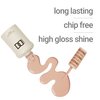 DND Gel Polish Set - 1 each of Gel Polish and Nail Polish, 860 She’s White? She’s Pink?, 0.5 Fl Oz