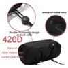 Wall-Mounted Patio Heater Cover - Black 36.5''L *9.5''H *6.5 '' W Electric Heater Cover,420D Oxford Waterproof Dustproof Infrared Heater Covers for Indoor Outdoor Garage Backyard Hanging Patio Heaters