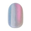 KISS imPRESS No Glue Mani Press-On Nails, Color FX, 'Fly Up', Silver, Short Size, Oval Shape, Includes 30 Nails, Prep Pad, Instructions Sheet, 1 Manicure Stick, 1 Mini File