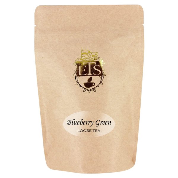 English Tea Store Loose Leaf, Blueberry Flavored Green Tea - 4oz, 4 Ounce
