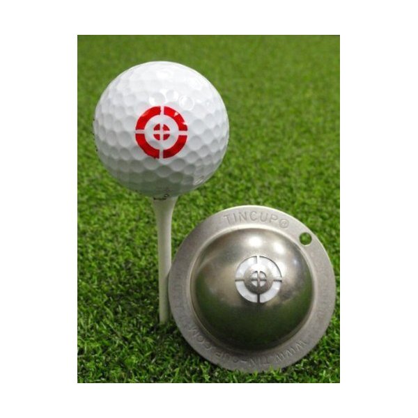 Tin Cup Take Aim Golf Ball Custom Marker Alignment Tool