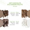 Honeybee Gardens Hot Chocolate Eye Shadow Palette, Clean and Bold, 4 Highly Pigmented Colors With Long Lasting Luxe Finish, Vegan, Cruelty-Free, Gluten-Free, and Paraben-Free, Net Wt 1.3g Each