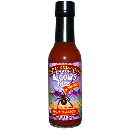 Desert Creatures Habanero Hot Sauce - Black Widows Kiss Extra Hot