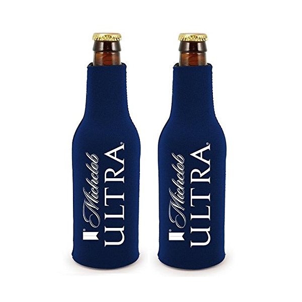 Michelob Ultra Beer Bottle Suit Holder Cooler Kaddy Huggie Coolie Set of 2