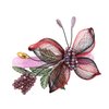 Hair Barrettes Flower Crystal Rhinestones Barrettes Copper Wire Hand-woven High-level design Hair Clips Vintage Hair Claws Ponytail Holders Barrettes for Daily Wear Mothers Day Gifts (2pcs)