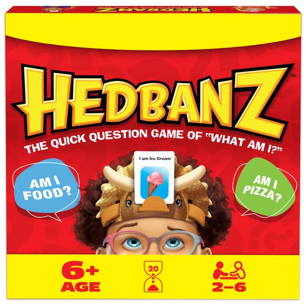 Hedbanz 2023 Edition Cards Picture Guessing Board Game- Family Games | Games for Family Game Night| Kids Games | Card Games for Families & Kids Ages 6 and up