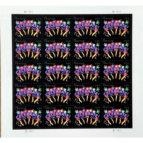 Celebrate 20 x Forever US Postage Stamps