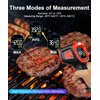 Infrared-Thermometer-Gun-Heat-Temperature-Gun -58°F ~932°F-Auto Off Digital Laser Thermometer Gun for Cooking, Pizza Oven, Grill, Large Display IR Thermometer Temp Gun with Adjustable Emissivity