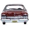 1959 Chrysler Imperial Crown 2 Door Hardtop Radiant Red with Black Top 1/87 (HO) Scale Diecast Model Car by Oxford Diecast 87IC59003
