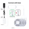TP-Link Tapo Smart LED Light Strip, 16M RGB Colors, Sync-to-Sound, 65.6 Ft(4 Rolls of 16.4ft), Works w/Alexa & Google Home, Trimmable, No Hub Required, 2.4GHz (Tapo L900-20)