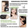 DuoZeng Blackhead Remover Mask, Blackhead Peel Off Face Mask Nose Blackhead Pores Acne, Deep Cleansing Charcoal Face Mask for All Skin Types, Unisex(120g/4.23oz)