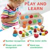 Montessori Toys for 2 3 4 Year Old Boys and Girls. Puzzle Shape Sorter Trucks & Wooden Toy Caterpillar. Educational Toys for Preschool Toddlers. Kindergarten Classroom Must Haves. Best Birthday Gift.