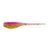 Bobby Garland Crappie Baits The Original 2-Inch Baby Shad Soft Plastic Fishing Lure, 18 per Pack, BBQ Chicken (BGBS298-18),Pink and Yellow