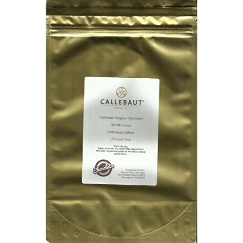 Callebaut 823 33% Milk Chocolate Callets from OliveNation, Gourmet Belgian Baking Chocolate - 1/2 lb