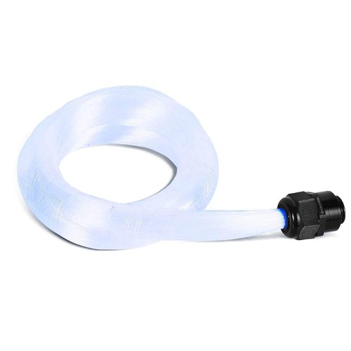 GIDERWEL Fiber Optic Cable 9.8ft 300pcs 0.03in(0.75mm) Plastic End Glow Optical Fiber Cables for Fiber Optic Lights Star Sky Ceiling and Any Kind Light Engine Driver(Not Include Light Engine)
