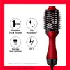 REVLON Salon One-Step Original 1.0 Hair Dryer and Volumizer Hot Air Brush, Teal - Diffuser, Ionic Technology, Adjustable Heat Settings, Cool Tip, Dryer Attachment