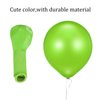 48 Pieces Neon Green Balloons Lime Balloons Lime Green Balloons Helium Balloons Party Balloons for Wedding Bridal Birthday Party Decorations Supplies(Black)