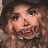 Halloween Temporary Horror Scary Mouth Face Tattoo Stickers Props for Women Adults Men Cosplay Party Masquerade Accessories Kit