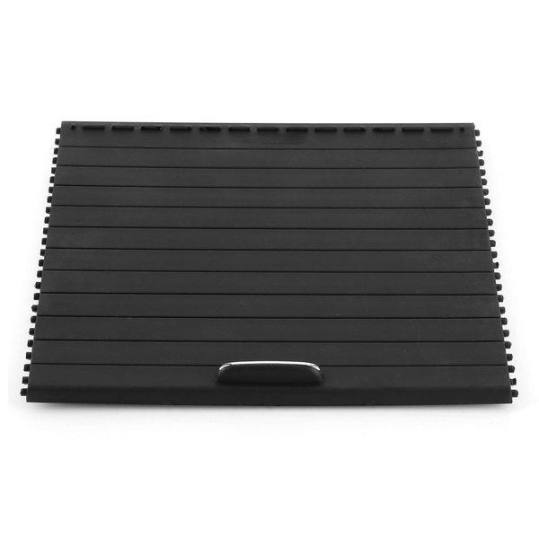 Auto Center Console Cover Pad, Black Center Console Roller Blind Cover 1666805802 Fit for ML GL GLS GLE W166