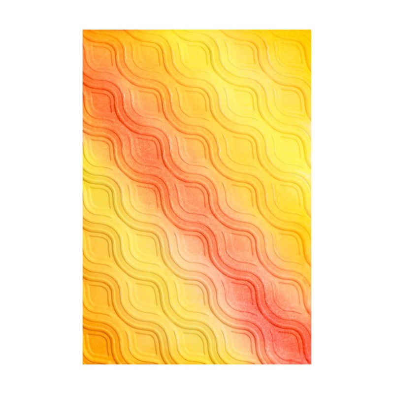 Briartw Wave Texture 3D Embossing Folder Create Textured Backgrounds ...