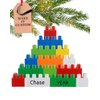 Holiday Traditions Personalized Toddler Ornament 2024 – Fast & Free 24h Customization – Kids Christmas Ornament for Tree – Custom Gift Wrapped Building Blocks Ornament Keepsake for Girls, Boys