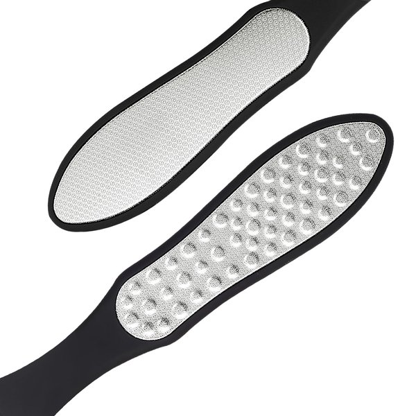3-in-1 Stainless Steel Foot File - Callus Remover Foot File - Pedicure Supplies for Heels and Feet for Feet Leaving Soft & Smooth Heels