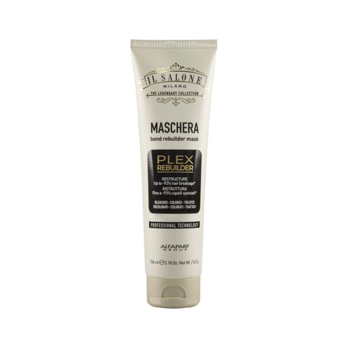 Il Salone Milano Professional Plex Rebuilder Hair Mask for Color Treated Hair - Professional Overnight Mask for Dry, Damaged Hair - Protein Hair Mask & Bond Repair Treatment (5.18 oz / 150 ml)