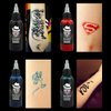 OPHIR Temporary Tattoo Ink Airbrush Body Art Pigment Body Paint for Airbrushing Body Art Temporary Tattoo Colors 60ML/Bottle (RED RED)