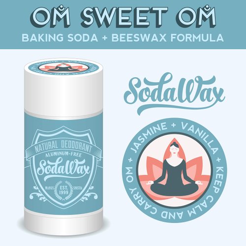 SodaWax™ Natural Deodorant OM̐ SWEET OM̐ (3.3oz/93g) Any 3 Items SHIP FREE
