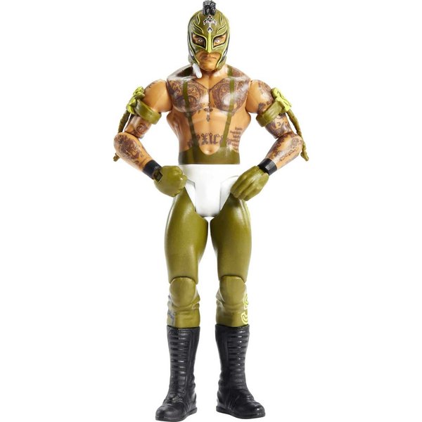 WWE Basic Rey Mysterio Action Figure, Posable 6-inch Collectible for Ages 6 Years Old & Up, Series # 127