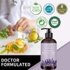 Massage Oil with Lavender and Peppermint Massage Oil for Skin Moisturizing Body Oil Lavender Massage Oil for Men and Women 10.2 fl.oz