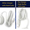 Replacement Braun Oral B Electric Toothbrush Charger Power Cord Supply Inductive Charging Base Model 3757 3756 Portable 110-220V Travel Charger