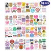 Motivational Quotes Temporary Tattoos Stickers Inspirational for Women Adults Teens Student Kids 96PCS Tattoo Birthday Party Supplies Favors Decorations School Classroom Prizes Rewards Gifts Ideal