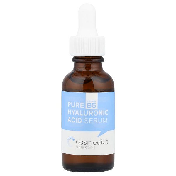 Hyaluronic Acid Serum with Vitamin B5 - Intense Hydration, Anti-Aging, Non-Greasy, Paraben Free, Face Serum - 1oz