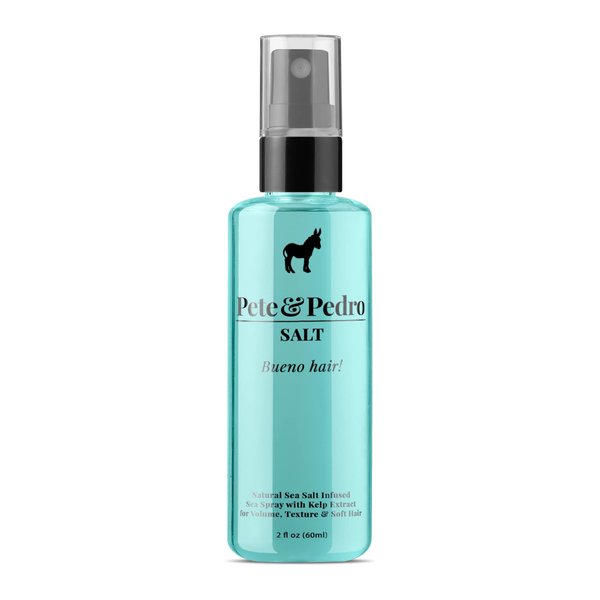 Pete & Pedro Natural Sea Salt Spray for Hair - Adds Volume, Texture, Thickness & Light Hold