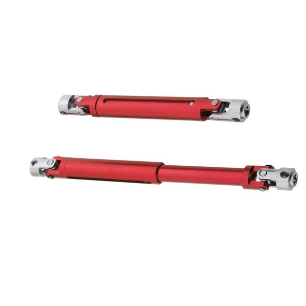 2Pcs Aluminum Driveshafts for Redcat Gen7 Drive Shafts Axles Redcat Everest 10 Redcat Gen7 Pro Sport Upgrades Parts 13819 Red
