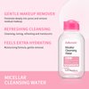 NICEFACE All-in-One Micellar Cleansing Water, Hydrating Facial Cleanser & Makeup Remover, Apply to Face, Eyes and Lips - No Rinse Off, Suitable for Sensitive Skin, Vegan, Cruelty Free (100ml)