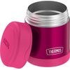 THERMOS FUNTAINER 10 Ounce Stainless Steel Vacuum Insulated Kids Food Jar, Pink
