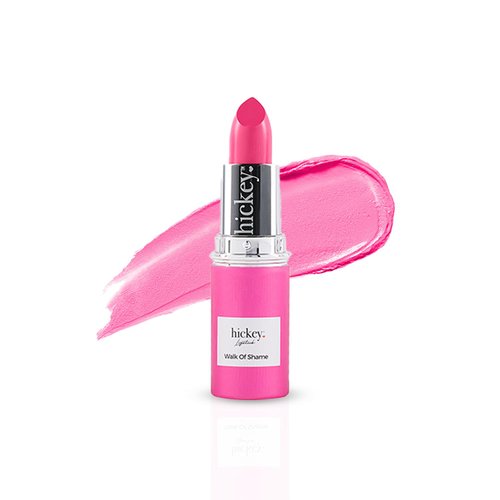 Hickey Lipstick Hot Pink Refill - Moisturizing And Long Lasting Lipstick for Women - Gluten Free, Vegan And Organic Lipstick - Highly Pigmented Lipstick With Velvet Finish