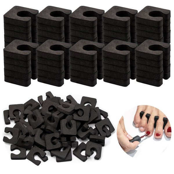 600 Pcs Luxury Foam Toe Separators Toe Separators for Men and Women Pedicure Toe Separators for Hands and Feet Nail Polish Application Luxury Finger Separators