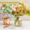 DIKEMY 3Pcs Flower Arrangement Holder, Wire Arranger Twist Floral Grid Flower Frog Tool for Vase Floral Stems Bouquets Plant Fixation