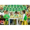 44pcs Football Happy Birthday Banner, Football Birthday Party Decorations with Football Party Hanging Swirl Football Birthday Decorations Football Themed Party Supplies