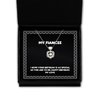Unique Fiancee Heart Knot Silver Necklace, I hope your birthday is as special as you are,, Reusable Gifts for , Birthday Gifts, Birthday present, Heart necklace, Knot necklace, Gift for her