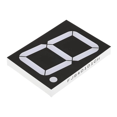 PATIKIL LED Display Digital Tube, Common Cathode 7 Segment 10 Pin 1 Bit 7.2V 4" Digit Height LED Display Module for Electronic Driver Board, Red