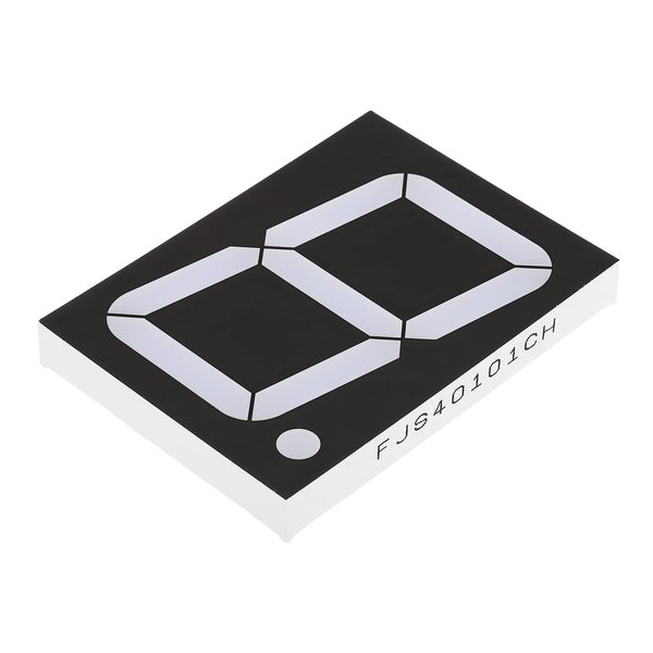 PATIKIL LED Display Digital Tube, Common Cathode 7 Segment 10 Pin 1 Bit 7.2V 4" Digit Height LED Display Module for Electronic Driver Board, Red