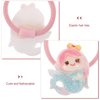 MERRYHAPY 5 Pairs Unicorn Hair Accessories Rubber Bands Hair Ties Tiara Women Hair Ring Elastic Hair Tie Hair Elastics Ponytail Holders Hair Rope Plastic Mermaid Girl Elasticity