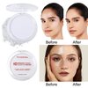 PHOERA Foundation Pressed Face Powder, Soft Focus Setting Powder, Silky Powder For Creating Without Shine, Smooths Pores & Lines, Up to 24H Wear Oil Control,0.28 Oz (001 Translucent)