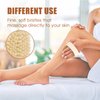 SAMEBUTECO Body Brush Acacia Wood with Boar Bristles,Wet Brush and Dry Brush Bath Brush for Skin Exfoliation,Lymphatic Drainage and Blood Circulation Improvement