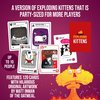 Exploding Kittens Party Pack Card Game - Hilarious Games for Family Game Night - Funny Card Games For Adults, Teens & Kids (Ages 7+) - 120 Cards - 2-10 Players - 15 Minutes of Play